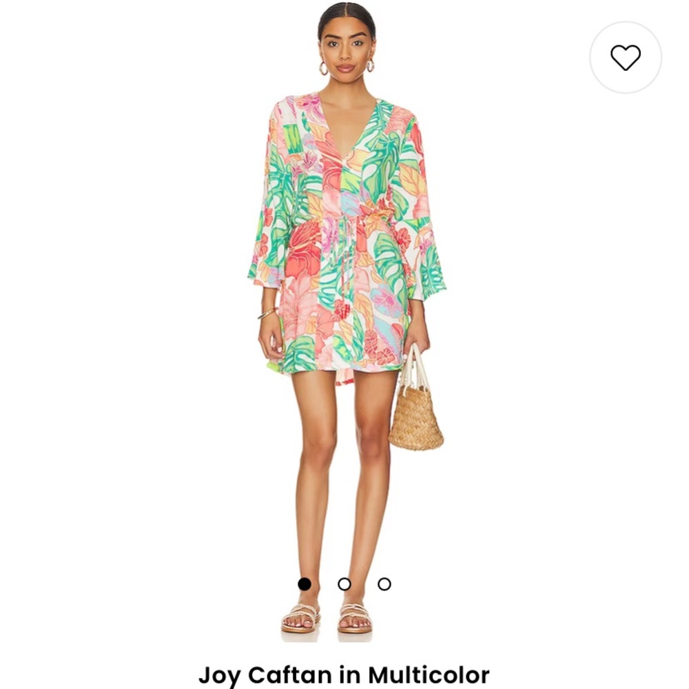NWT Maaji Kaftan or Swim Coverup with long flared sleeves